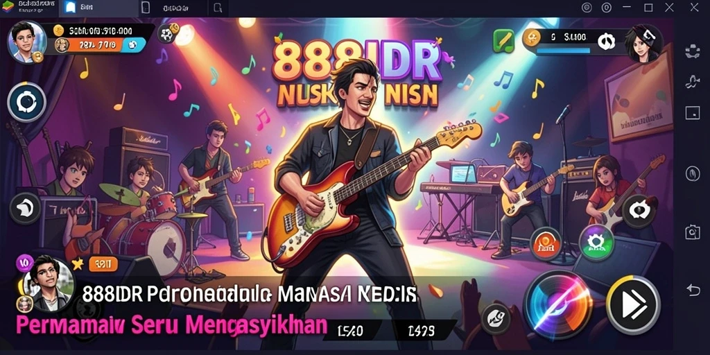 Screenshot gameplay 888IDR dengan antarmuka yang menarik.