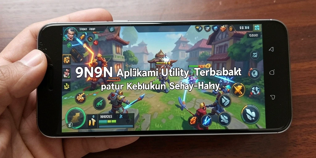 Tampilan antarmuka aplikasi 9N9N yang memudahkan navigasi.
