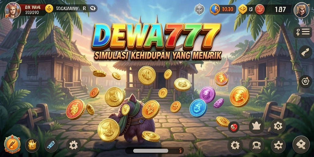 Tangkapan layar DEWA777 menampilkan gameplay simulasi yang menarik dan interaktif.