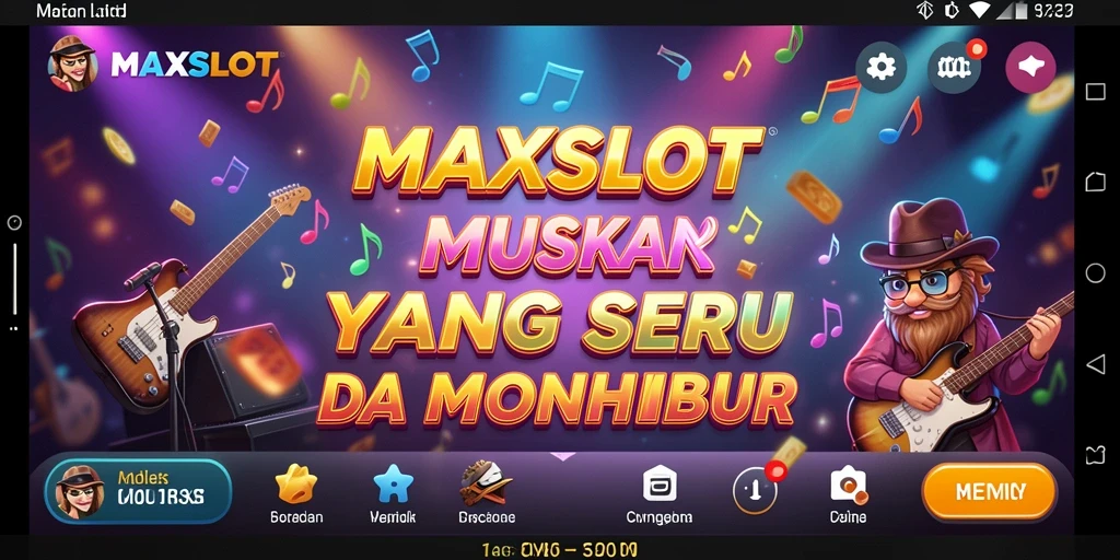 Tampilan gameplay MAXSLOT yang menyenangkan dan interaktif.