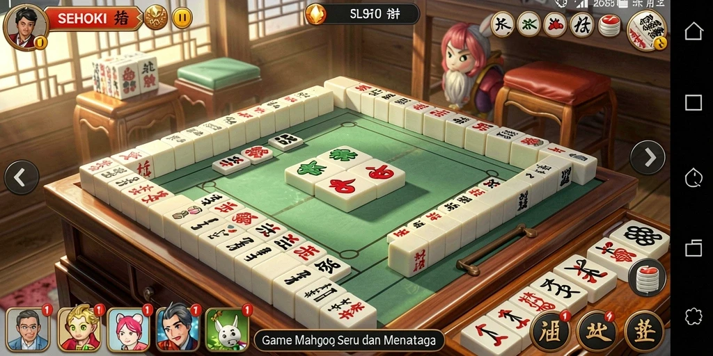 Tampilan gameplay SEHOKI yang menarik dan menantang.