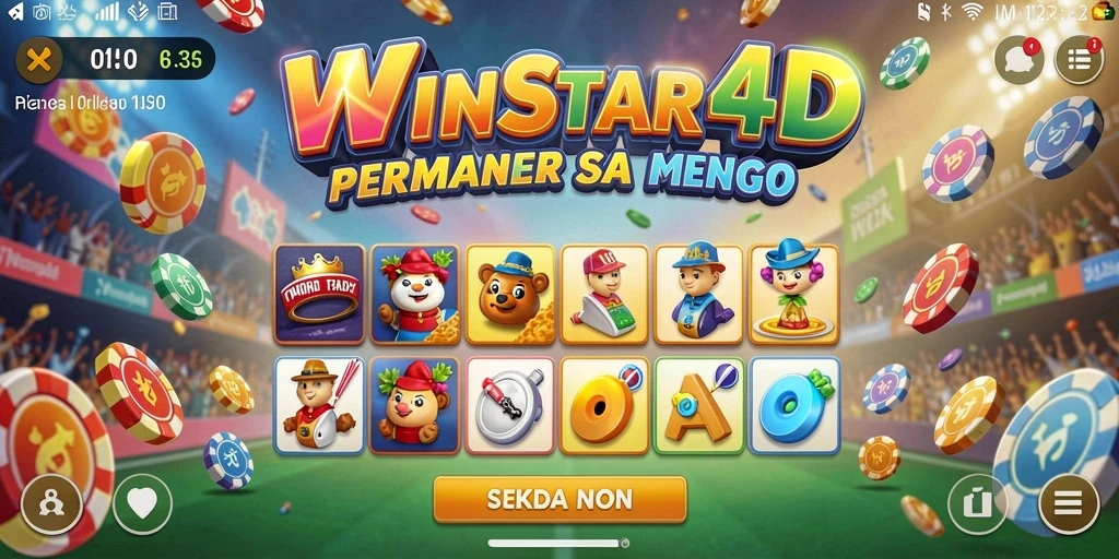 Gameplay seru dari Bingo di WINSTAR4D dengan berbagai tantangan.